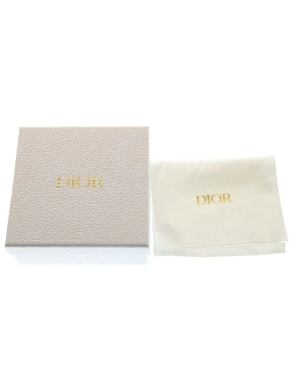 Dior Crystal Wallet Leather Compact Bifold Beige - Picture 6 of 6